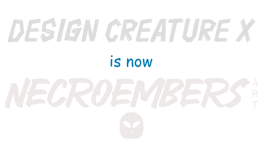 image for design creature x is now necroembers art